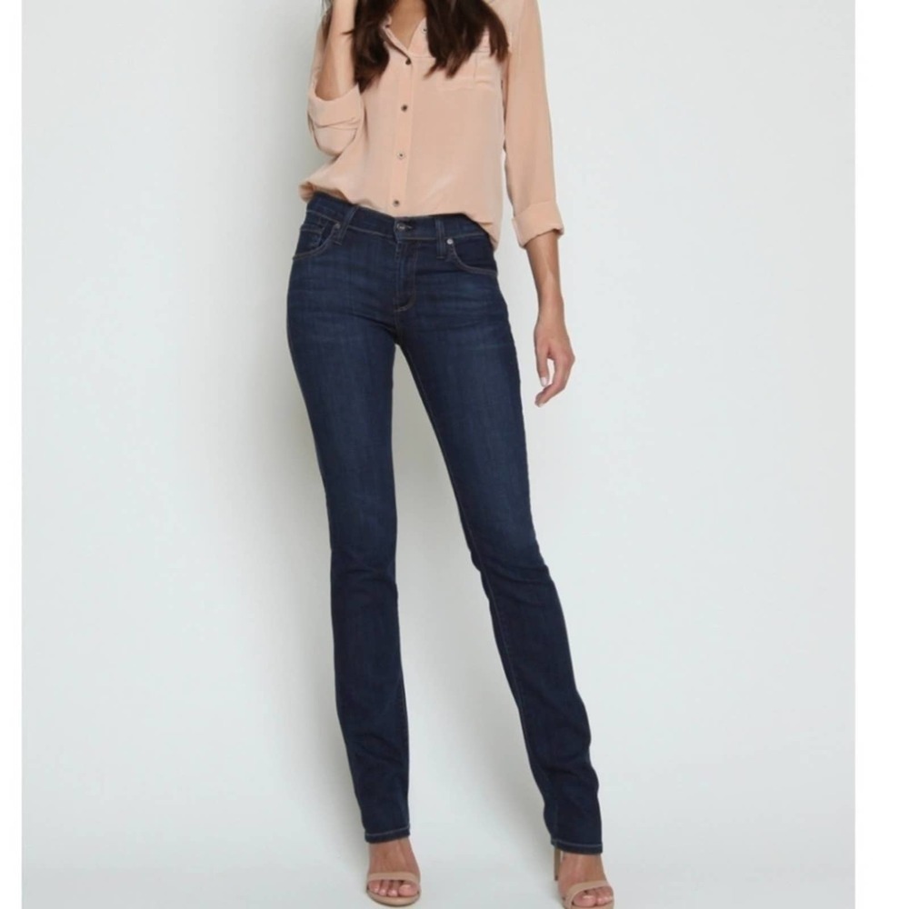 Hunter‎ Deep Indigo High Rise Straight Leg jeans 25
